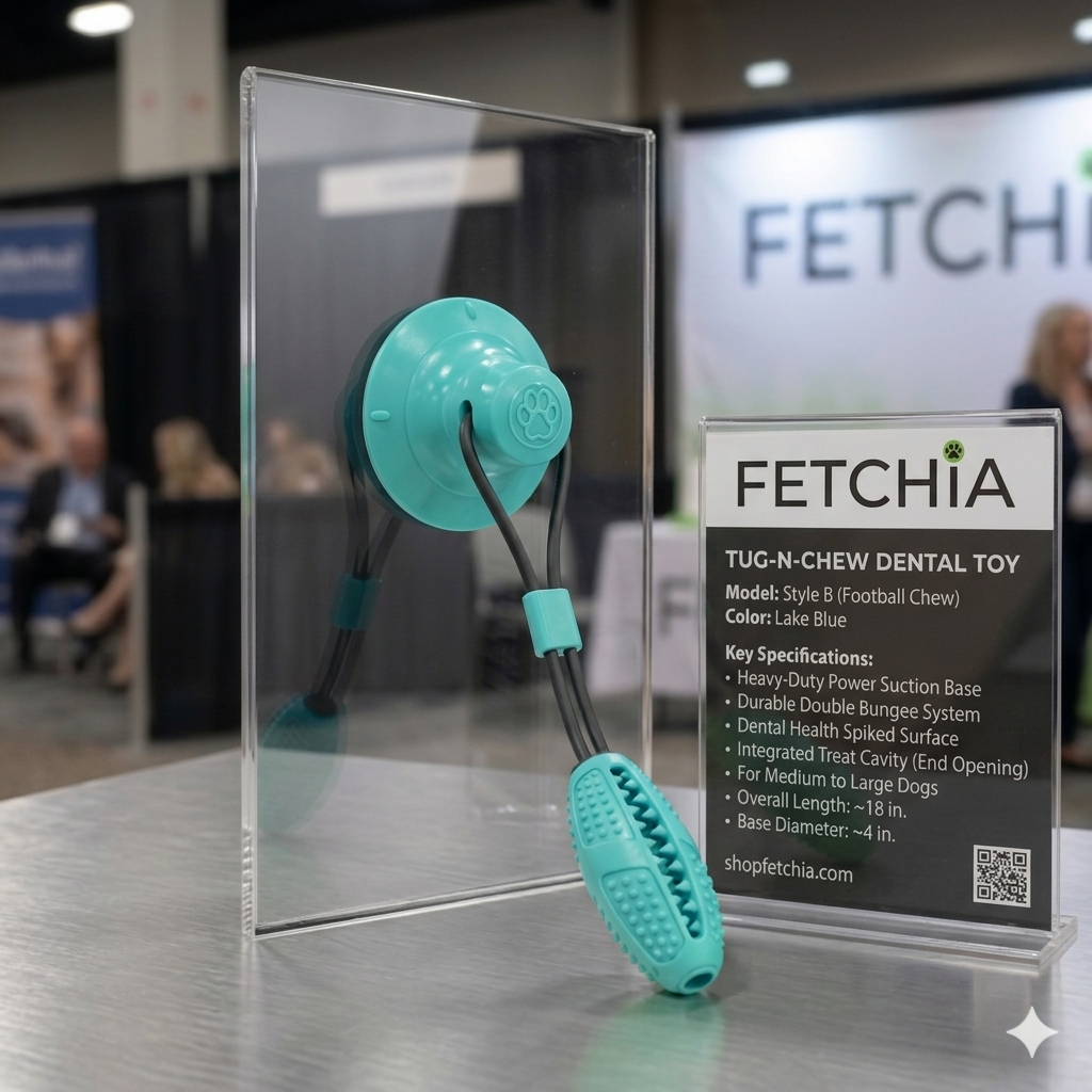 The AnchorTug — Interactive Boredom Buster & Dental Chew