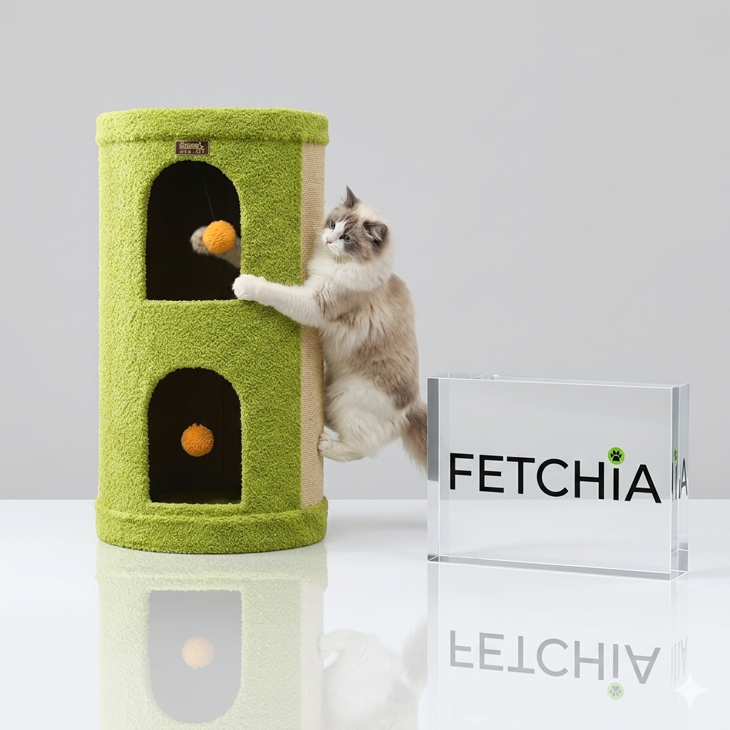 The PurrVilla — Luxury Multi-Layer Cat Condo
