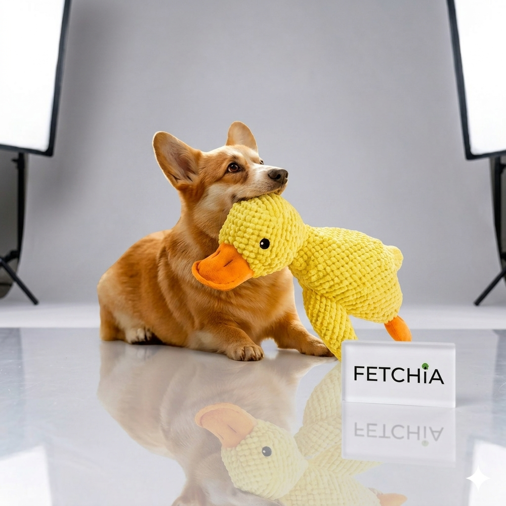 The SillyGoose — Interactive Squeak & Crinkle Plush