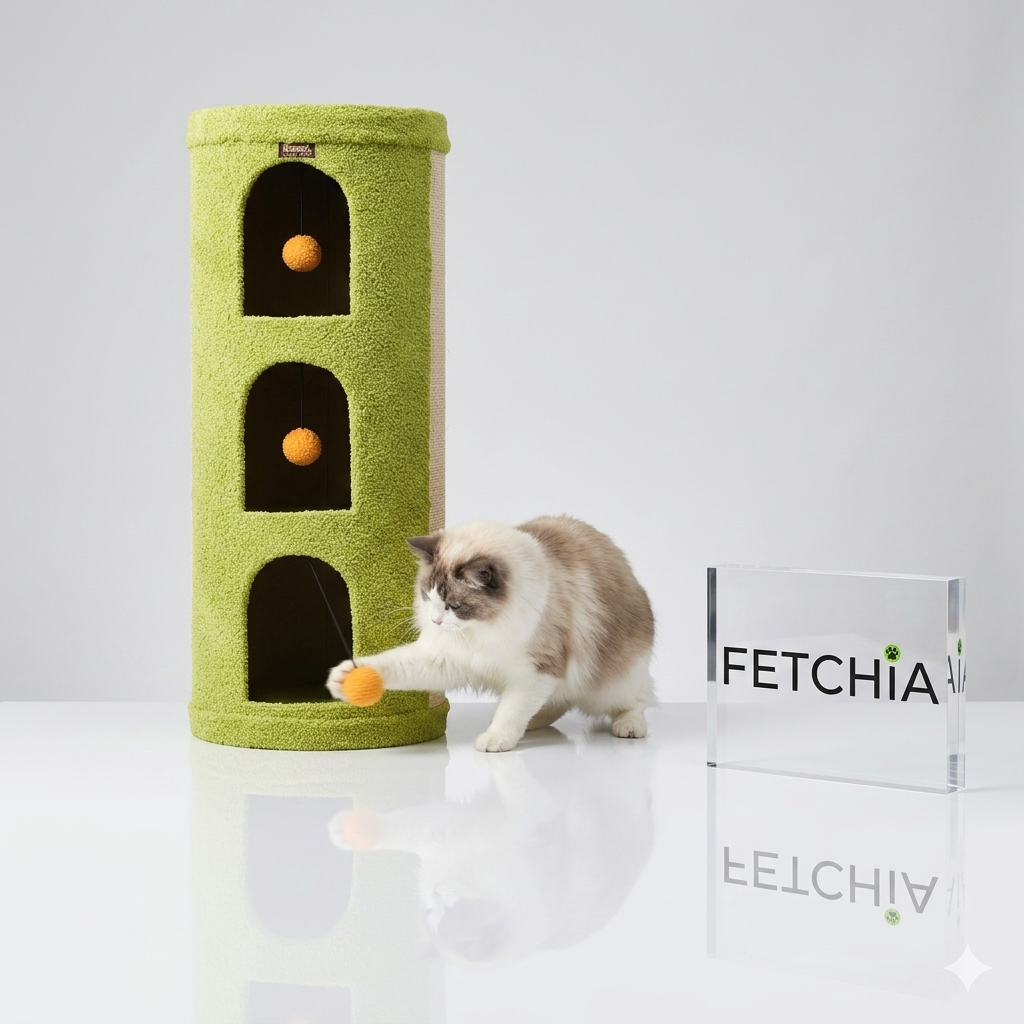 The PurrVilla — Luxury Multi-Layer Cat Condo